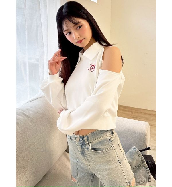 RESEXXY「2WAYカラーロゴスウェット」|Tシャツ・カットソー|