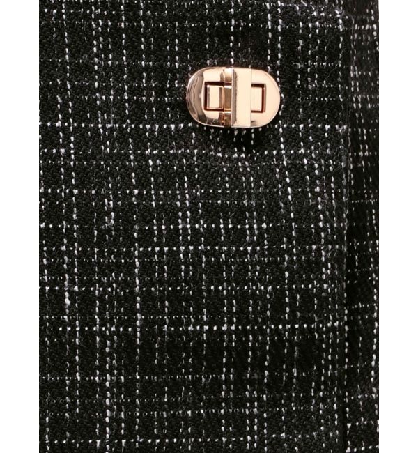 dazzlin「ポイントバックルミニスカート」|スカート|