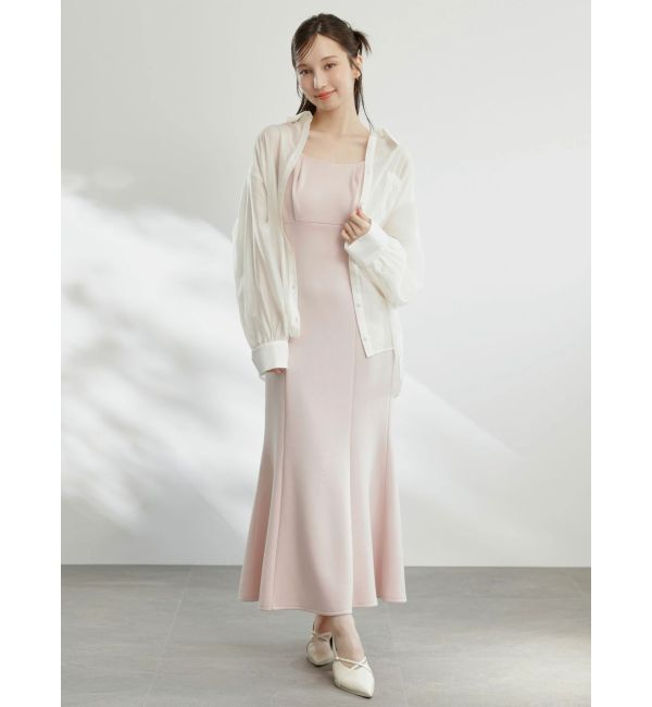 dazzlin「バックリボンカットキャミワンピース」|ワンピース|