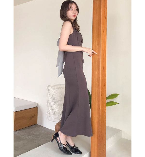 dazzlin「バックリボンカットキャミワンピース」|ワンピース|