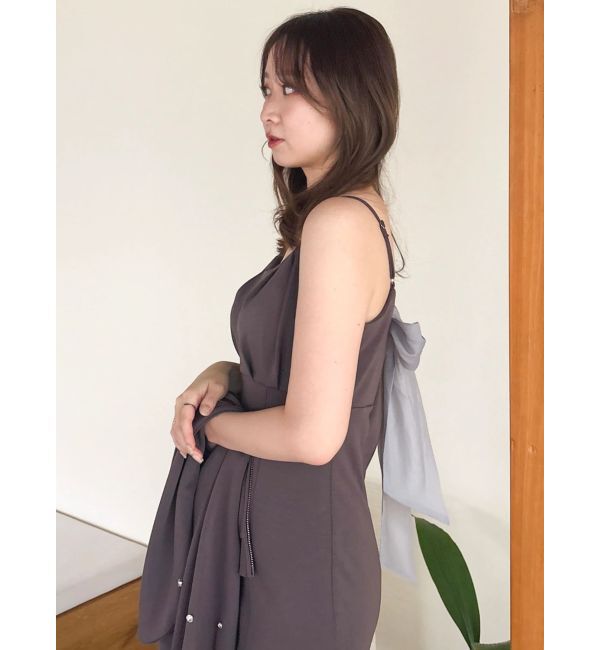 dazzlin「バックリボンカットキャミワンピース」|ワンピース|