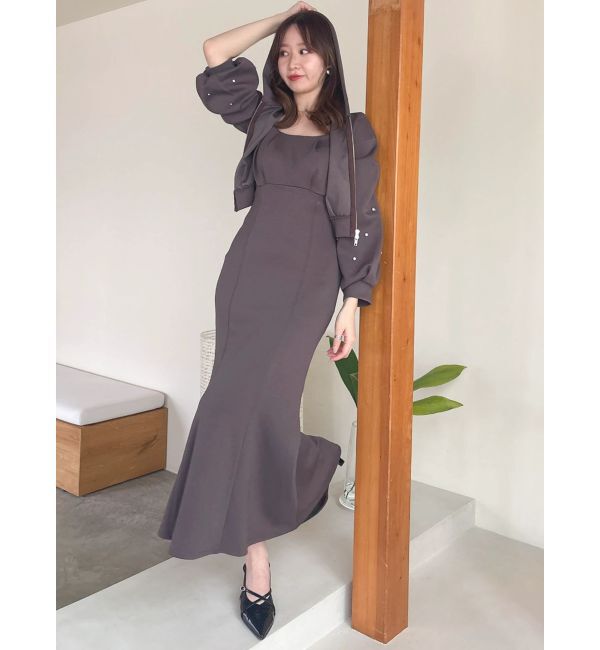 dazzlin「バックリボンカットキャミワンピース」|ワンピース|