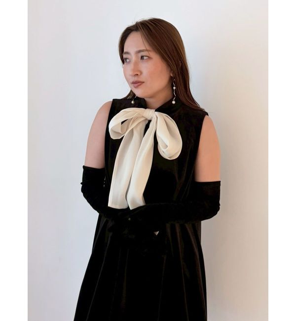 LAGUNAMOON「LADYベロアバルーンニミワンピース」|ワンピース|