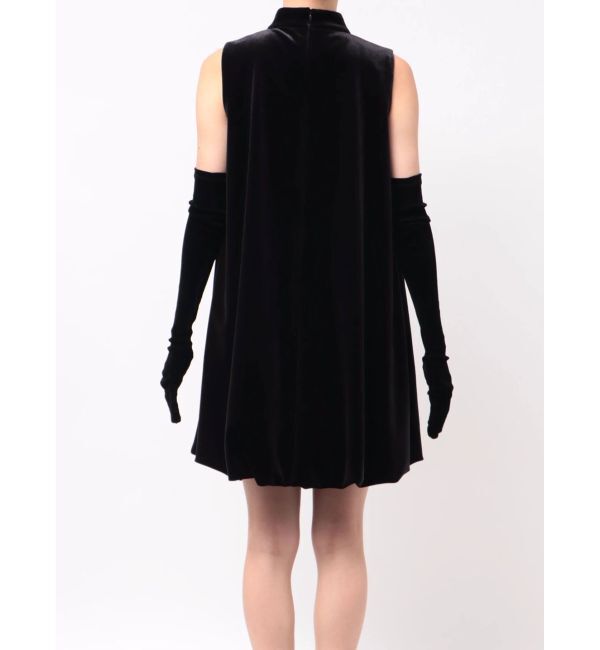 LAGUNAMOON「LADYベロアバルーンニミワンピース」|ワンピース|