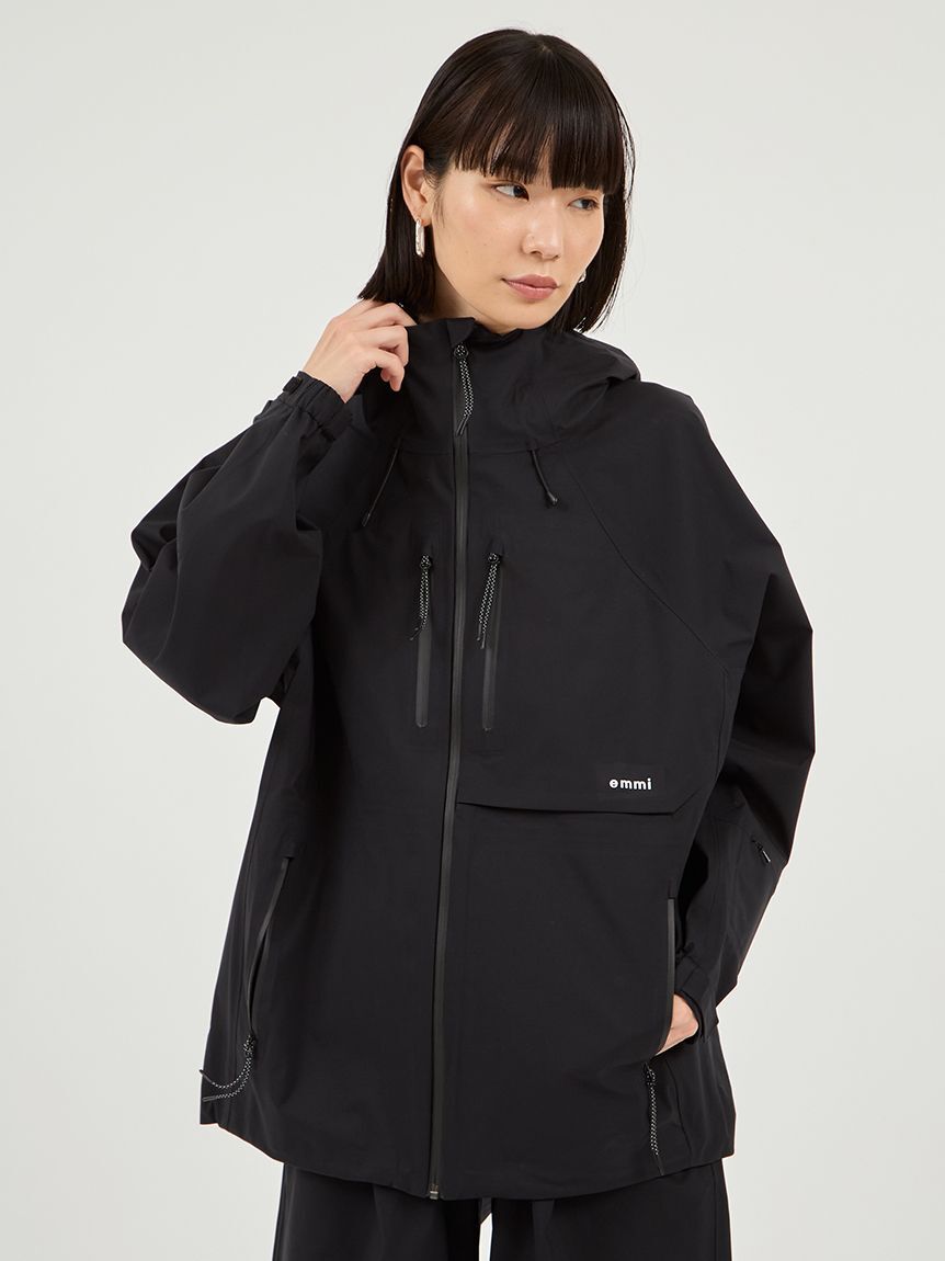 emmi atelier「【セットアップ対応】【Raintive】 eco 防水ブルゾン」|ブルゾン・スタジャン|BLK