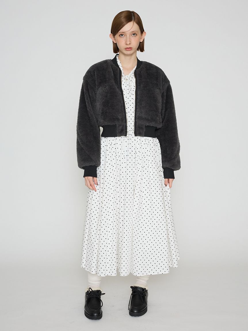 FURFUR「【限定サイズ】ベルト付きボウタイワンピース」|ワンピース|DOT