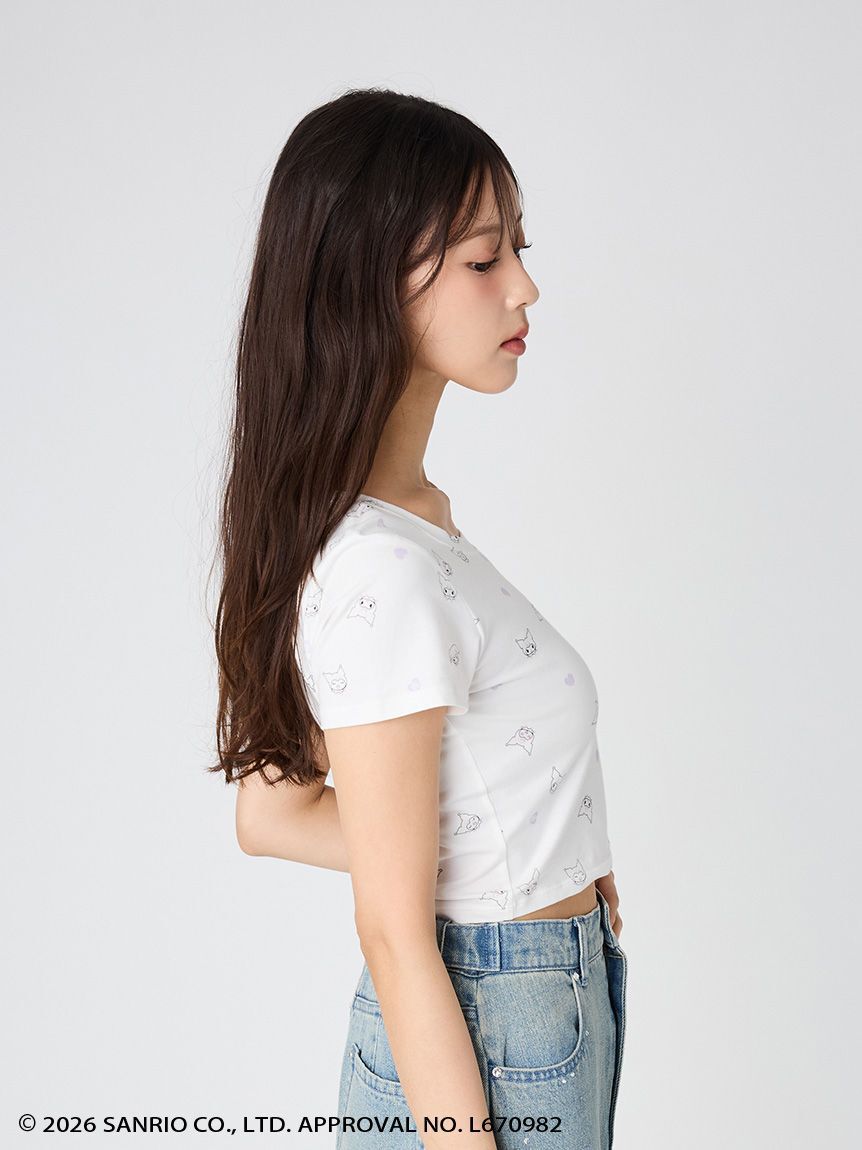 SNIDEL「【クロミ】コンパクトTシャツ」|Tシャツ・カットソー|