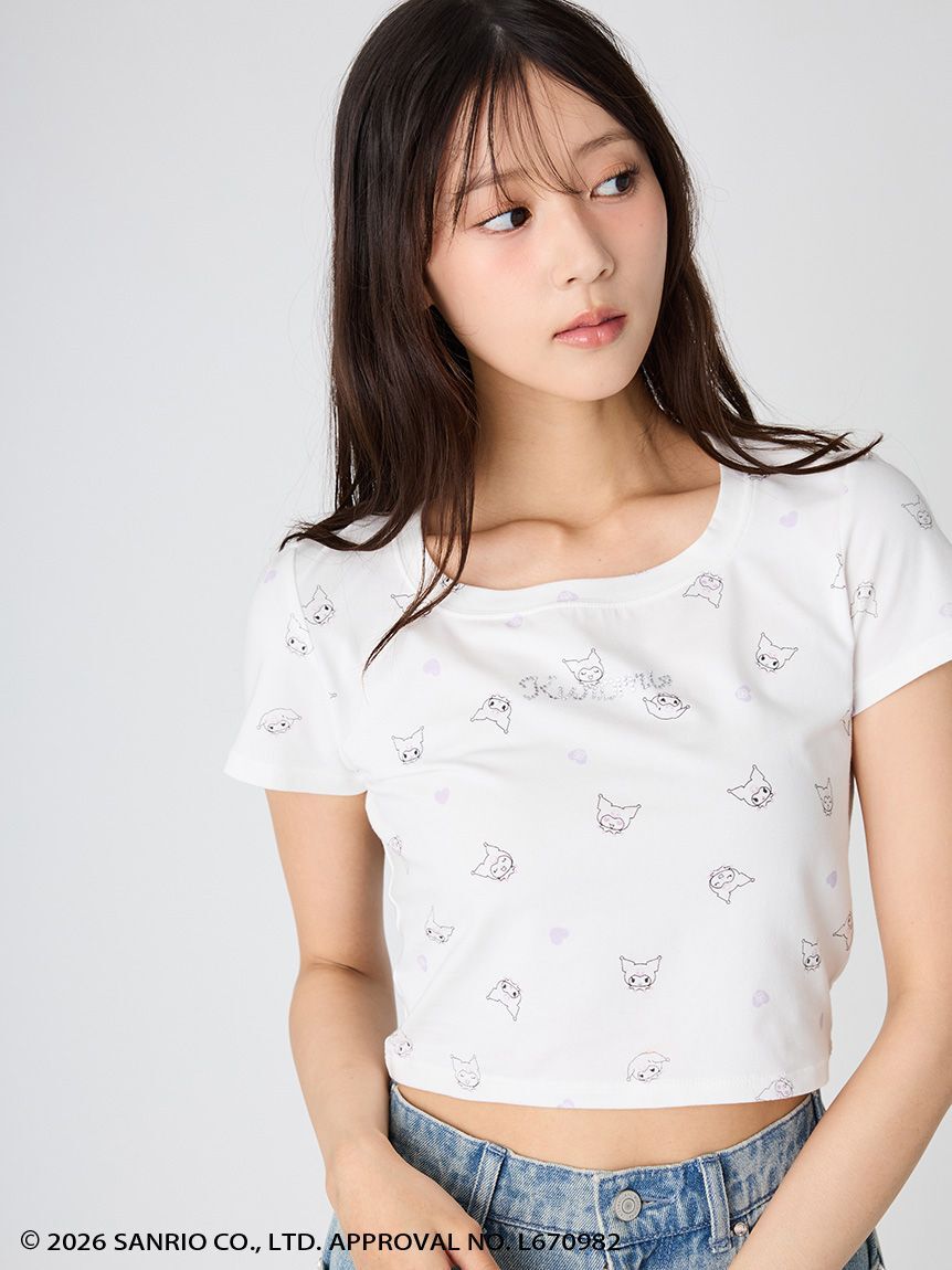 SNIDEL「【クロミ】コンパクトTシャツ」|Tシャツ・カットソー|