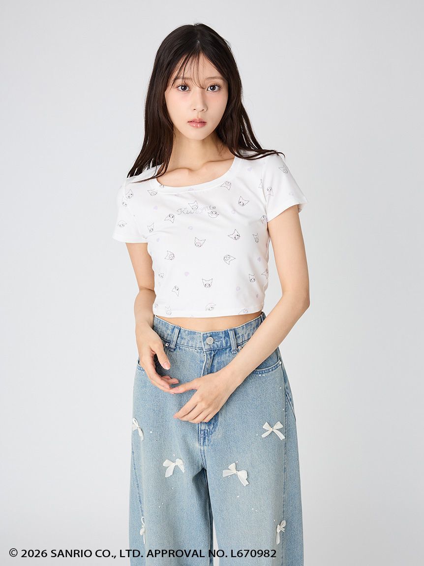 SNIDEL「【クロミ】コンパクトTシャツ」|Tシャツ・カットソー|