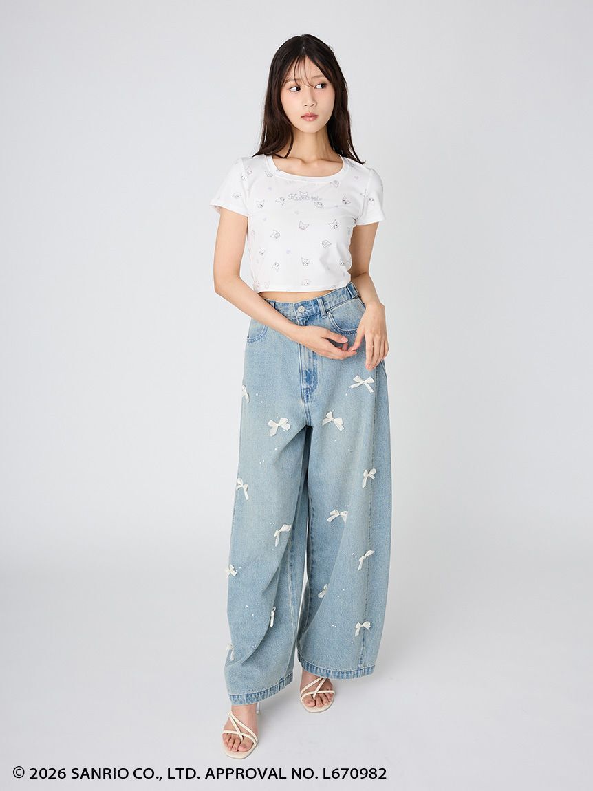 SNIDEL「【クロミ】コンパクトTシャツ」|Tシャツ・カットソー|