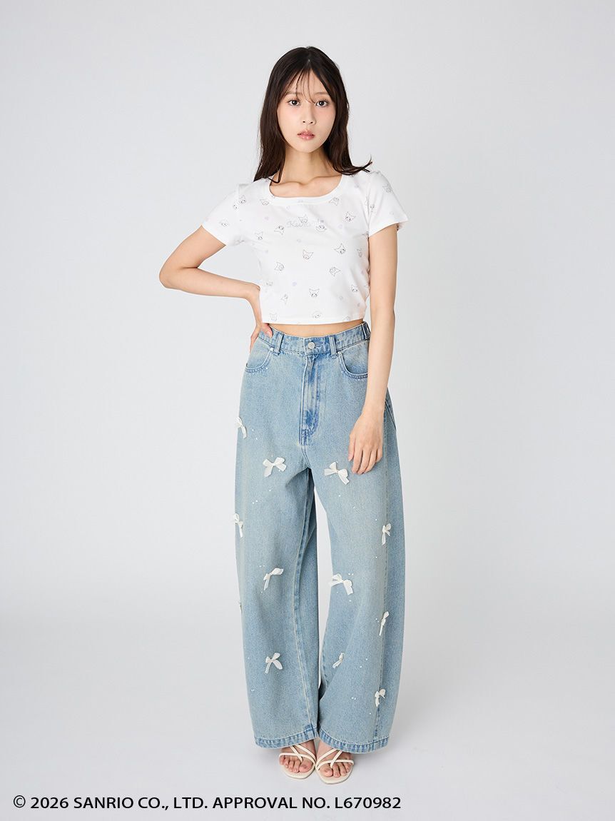 SNIDEL「【クロミ】コンパクトTシャツ」|Tシャツ・カットソー|