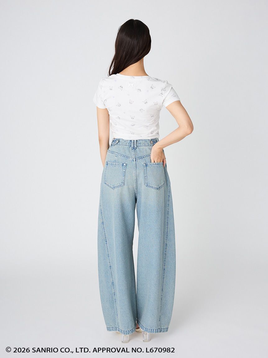 SNIDEL「【クロミ】コンパクトTシャツ」|Tシャツ・カットソー|
