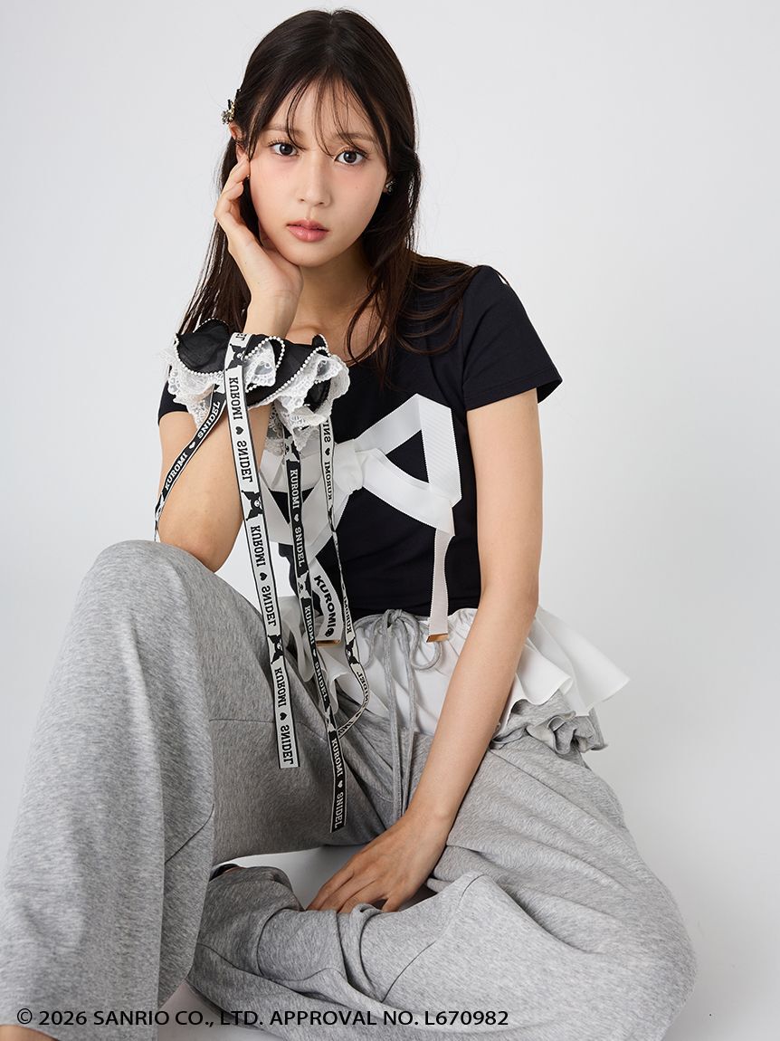SNIDEL「【クロミ】コンパクトTシャツ」|Tシャツ・カットソー|