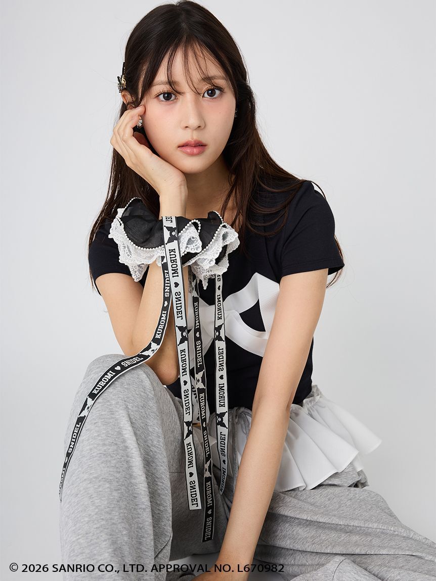 SNIDEL「【クロミ】コンパクトTシャツ」|Tシャツ・カットソー|