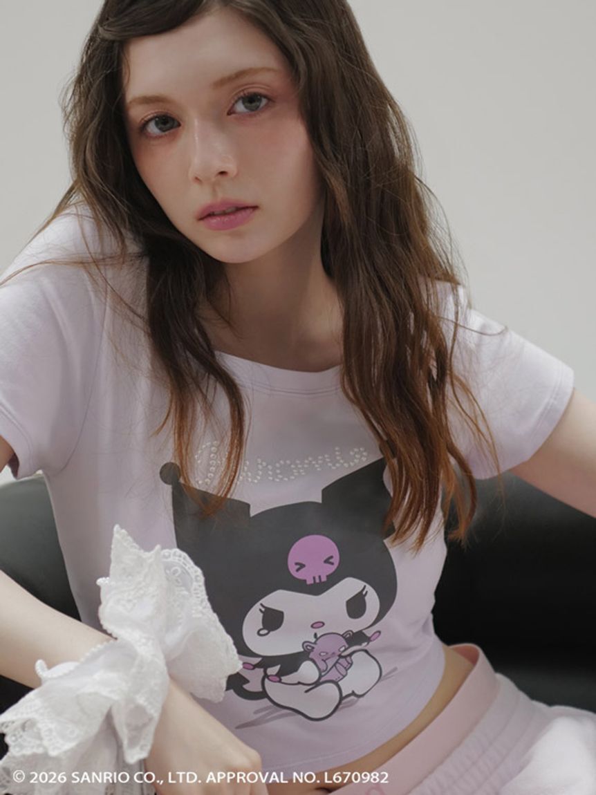 SNIDEL「【クロミ】コンパクトTシャツ」|Tシャツ・カットソー|