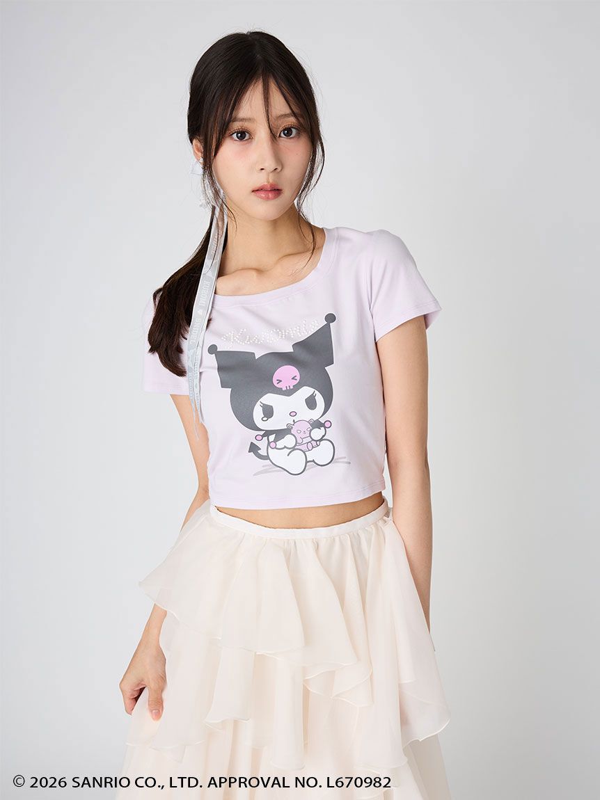 SNIDEL「【クロミ】コンパクトTシャツ」|Tシャツ・カットソー|