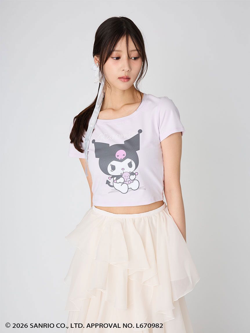 SNIDEL「【クロミ】コンパクトTシャツ」|Tシャツ・カットソー|