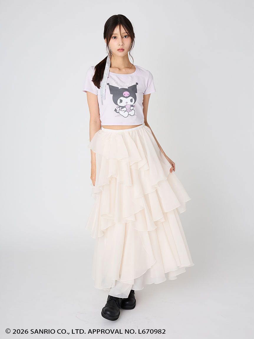 SNIDEL「【クロミ】コンパクトTシャツ」|Tシャツ・カットソー|
