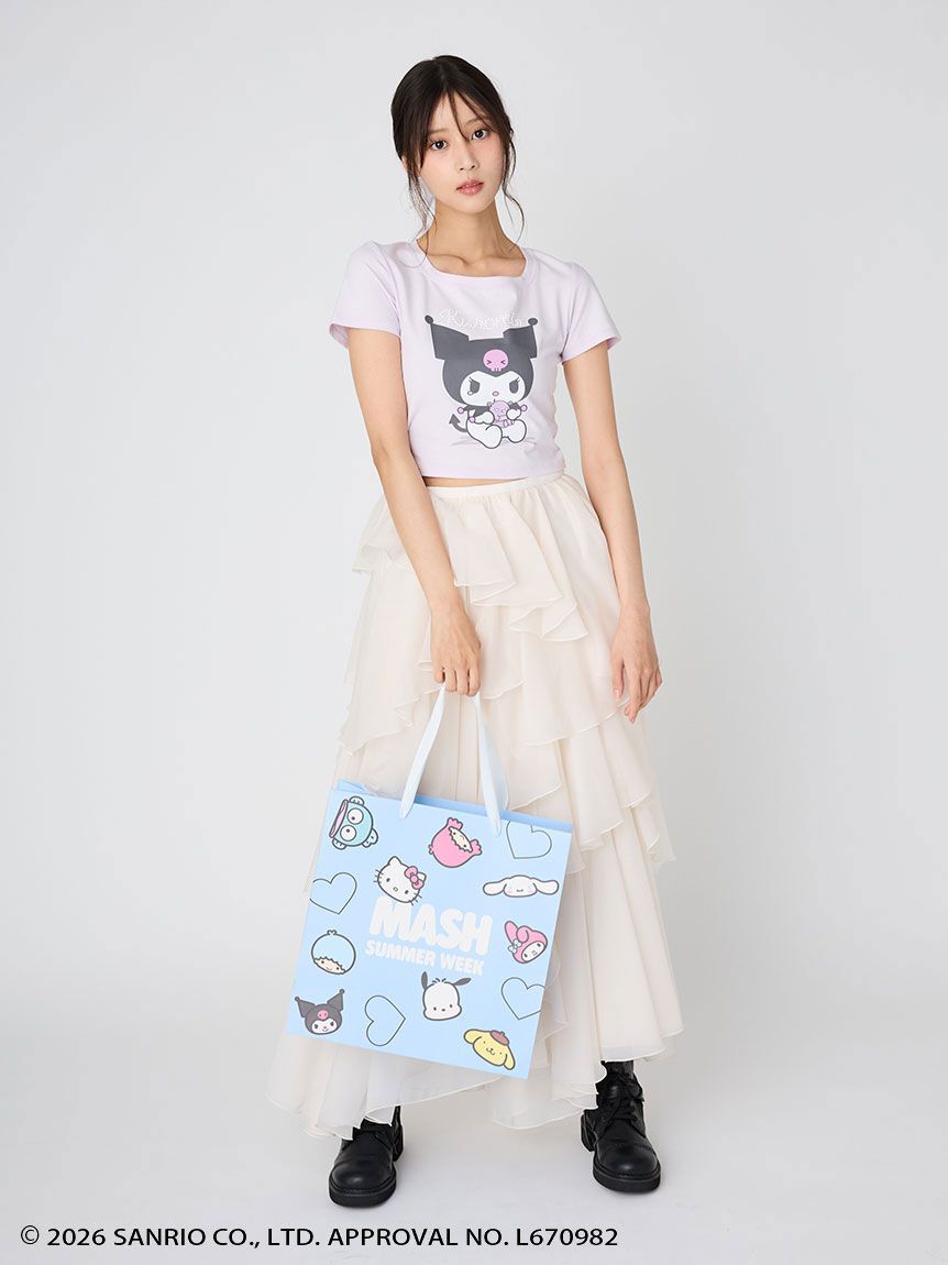 SNIDEL「【クロミ】コンパクトTシャツ」|Tシャツ・カットソー|