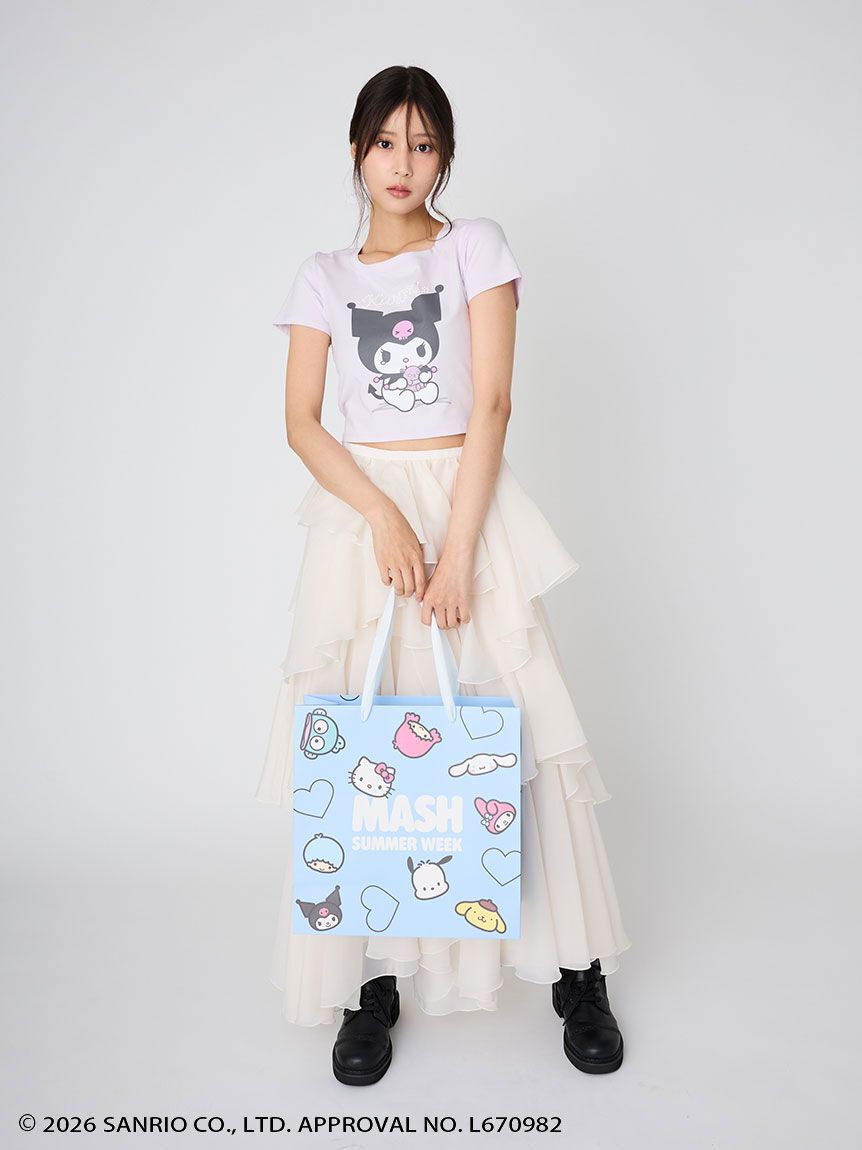 SNIDEL「【クロミ】コンパクトTシャツ」|Tシャツ・カットソー|