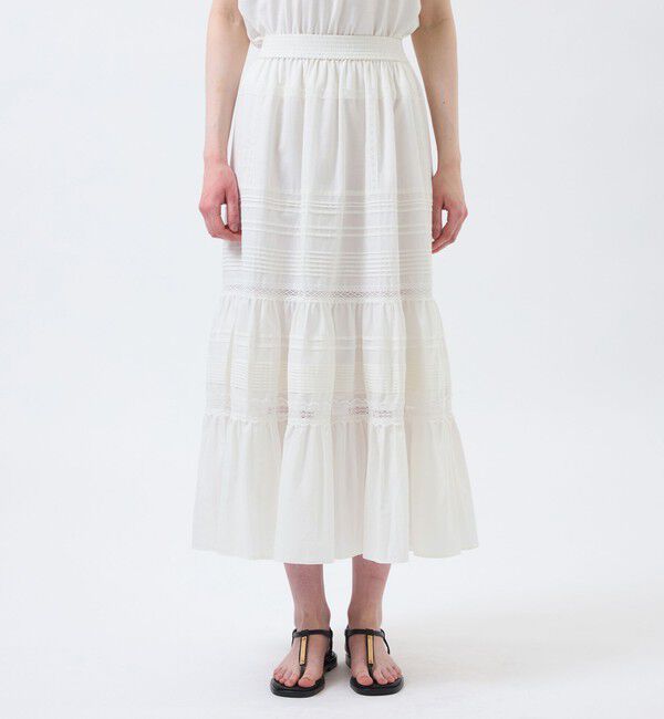 MACKINTOSH PHILOSOPHY「【WEB&一部店舗限定】コットンシルクスカート」|スカート|