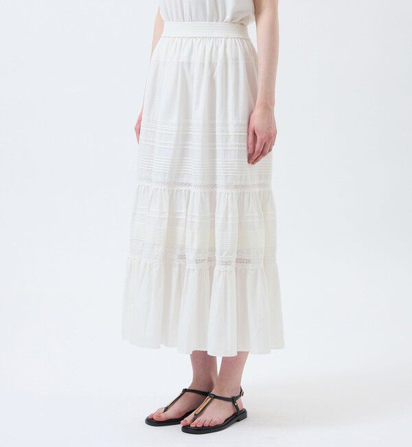 MACKINTOSH PHILOSOPHY「【WEB&一部店舗限定】コットンシルクスカート」|スカート|