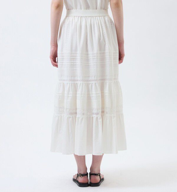 MACKINTOSH PHILOSOPHY「【WEB&一部店舗限定】コットンシルクスカート」|スカート|