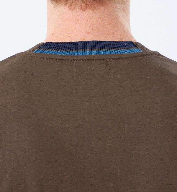 MACKINTOSH PHILOSOPHY「【WEEKENDER】クルーネック半袖Tシャツ ニットスムースコンビ」|Tシャツ・カットソー|