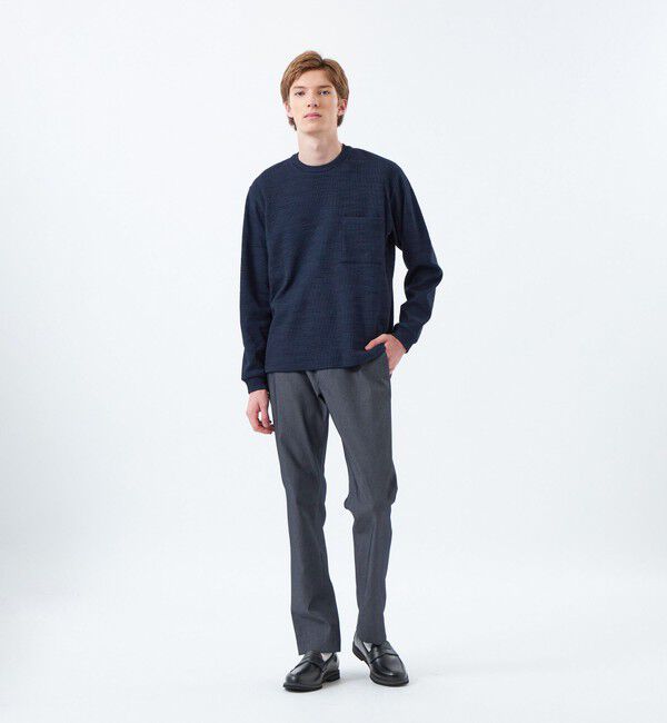 MACKINTOSH PHILOSOPHY「【WEB&一部店舗限定】テーパードスリムパンツ ポリエステルデニム」|デニム|