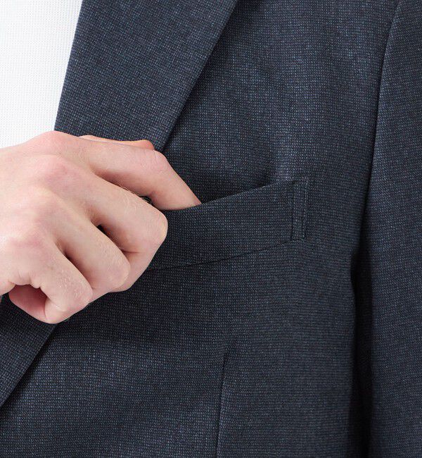 MACKINTOSH PHILOSOPHY「【WEB&一部店舗限定】トロッター スタンダードジャケット メランジストレッチ」|テーラードジャケット|