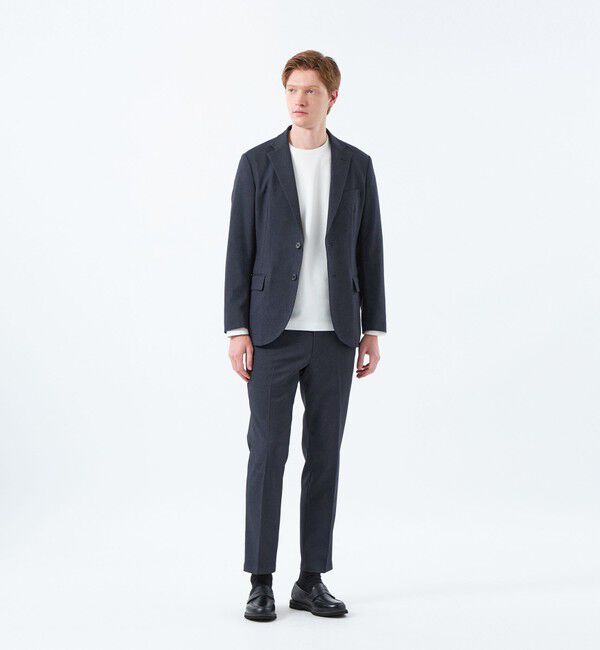 MACKINTOSH PHILOSOPHY「【WEB&一部店舗限定】トロッター スタンダードジャケット メランジストレッチ」|テーラードジャケット|