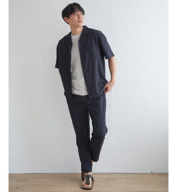 ikka「【セットアップ対応】Reflax(R) リラックスオープンカラーシャツ」|シャツ・ブラウス|