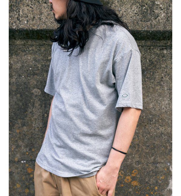 VENCE share style「DISCUS ATHLETIC クルーTシャツ」|Tシャツ・カットソー|グレイ