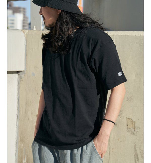 VENCE share style「DISCUS ATHLETIC クルーTシャツ」|Tシャツ・カットソー|ブラック