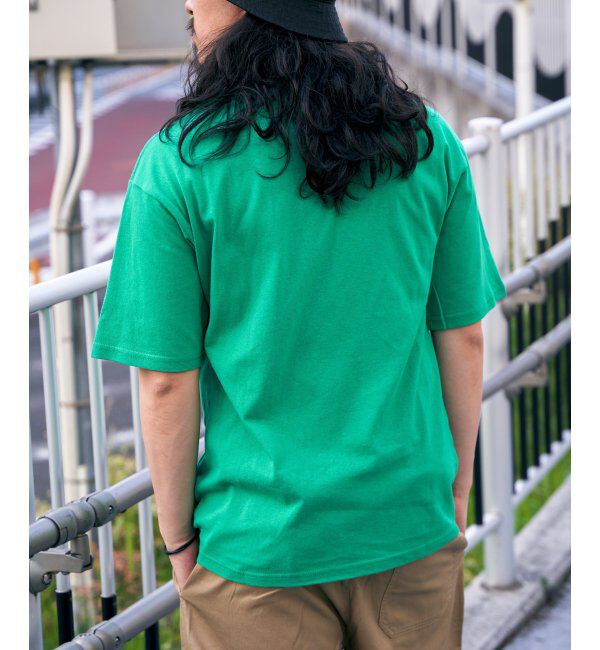 VENCE share style「DISCUS ATHLETIC クルーTシャツ」|Tシャツ・カットソー|グリーン