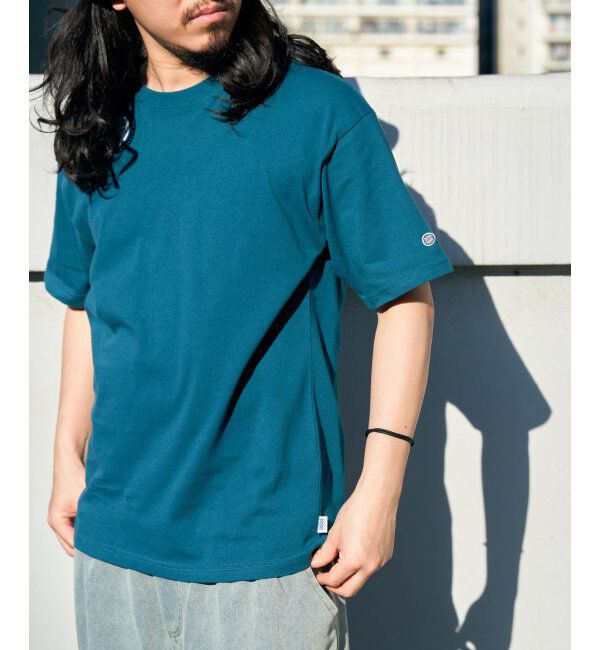 VENCE share style「DISCUS ATHLETIC クルーTシャツ」|Tシャツ・カットソー|ブルー