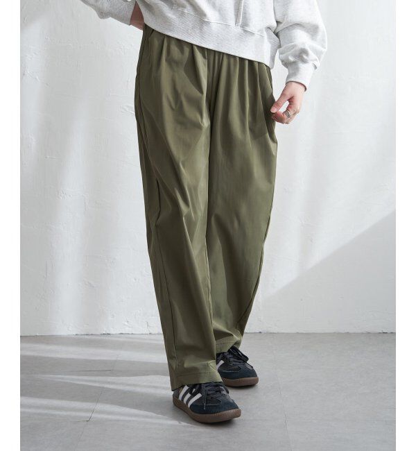 VENCE share style「タックコクーンパンツ」|デニム|