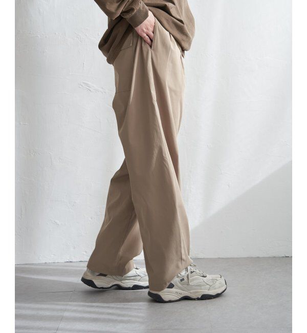 VENCE share style「タックコクーンパンツ」|デニム|