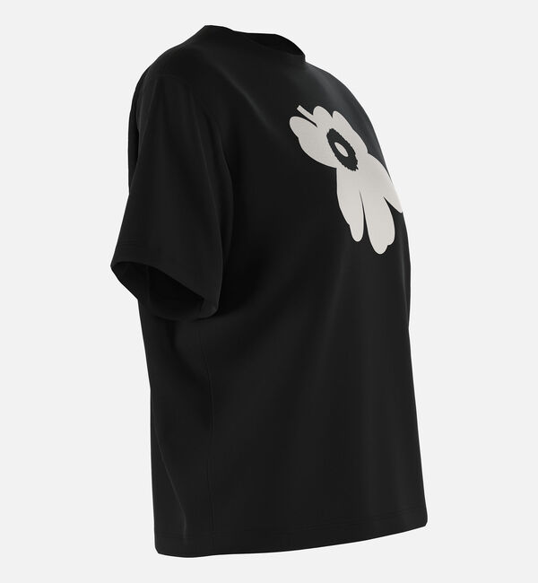 Marimekko「Erna relaxed Unikko placement Tシャツ」|シャツ・ブラウス|