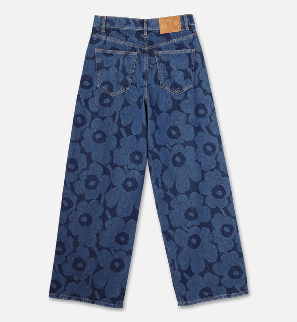 Marimekko「Maridenim Loose Unikko ジーンズ」|デニム|