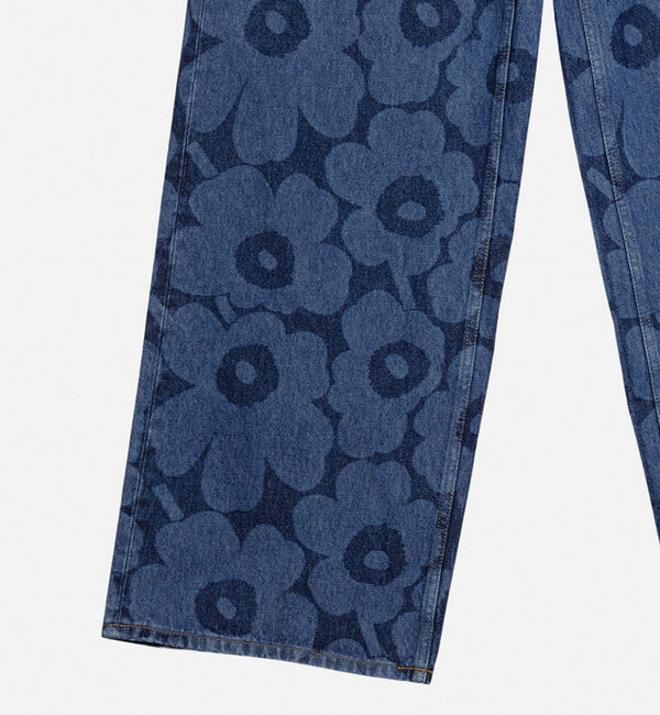 Marimekko「Maridenim Loose Unikko ジーンズ」|デニム|