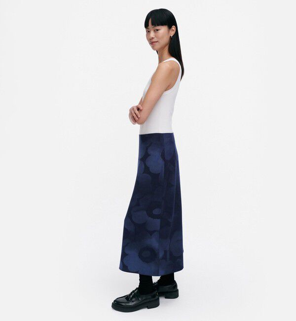 Marimekko「Korkeat Akvarelli Unikko スカート」|スカート|