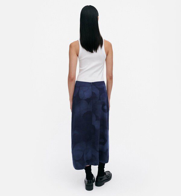 Marimekko「Korkeat Akvarelli Unikko スカート」|スカート|