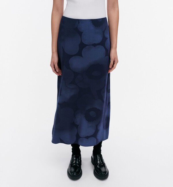 Marimekko「Korkeat Akvarelli Unikko スカート」|スカート|