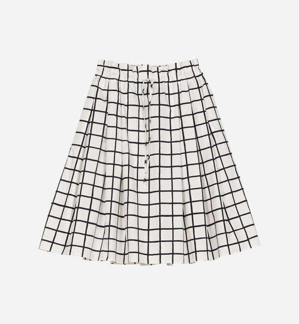 Marimekko「Kirjoitus Iso Ruutu スカート」|スカート|