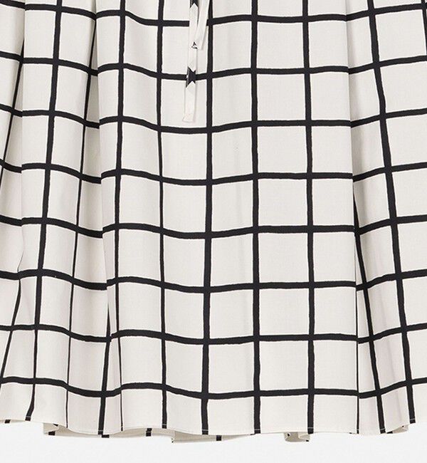 Marimekko「Kirjoitus Iso Ruutu スカート」|スカート|
