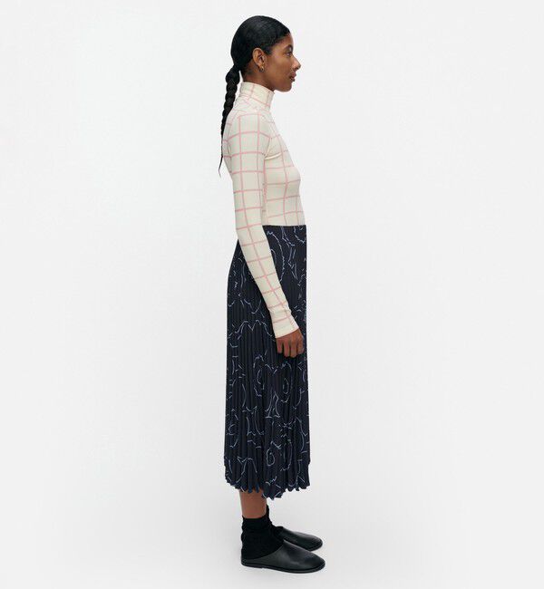 Marimekko「Pii Piirto Unikko スカート」|スカート|