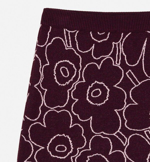 Marimekko「Toistuva Piirto Unikko ニットスカート」|スカート|