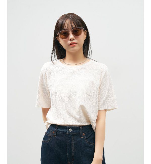  「Zoff｜UNITED ARROWS ボストン型｜サングラス ユナイテッドアローズ｜カラーレンズ｜黒縁 ｜UVカット」|サングラス|