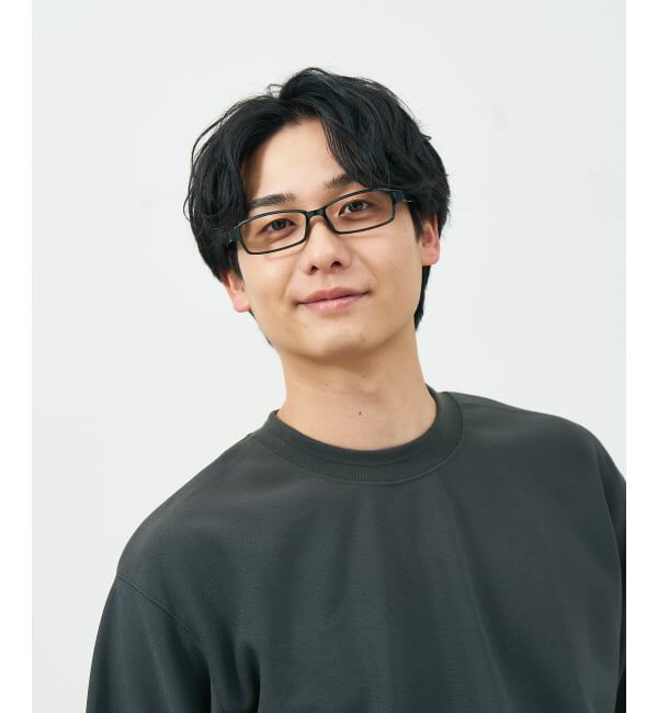  「スクエア型 メガネ | 横長 軽量 眼鏡 伊達めがね 度付き Zoff｜CLASSIC レンズ交換券付」|メガネ|